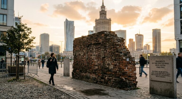 Czy warto szukać śladów dawnego muru getta w centrum