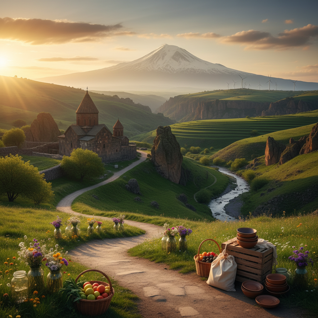 Armenia zero waste: kiedy jechać, by odkryć jej uroki i dbać o planetę?