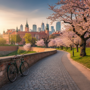 Rowerem przez stolicę: odkryj historię Warszawy na dwóch kółkach