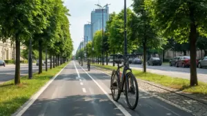 Rozwój infrastruktury rowerowej w głównych dzielnicach stolicy