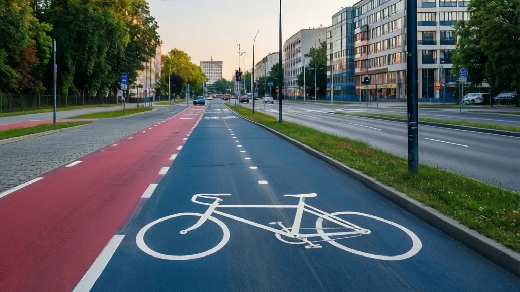 Rozwój infrastruktury rowerowej w dużych ośrodkach miejskich