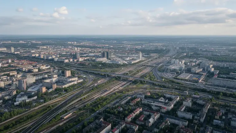 Analiza rozwoju infrastruktury w przestrzeni aglomeracji